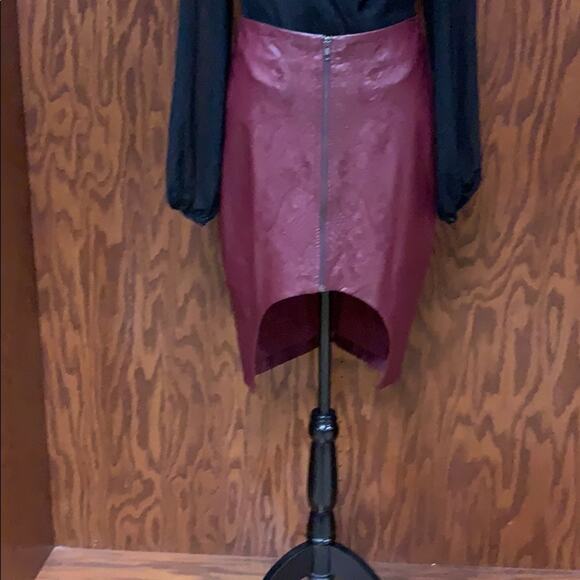 Hommage High Low Midi Skirt - Picture 1 of 12